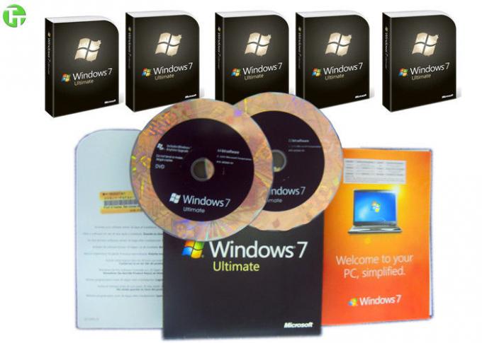 Το Microsoft Windows 7 πλήρης έκδοση λογισμικών με το κλειδί ενεργοποίησης, κερδίζει το τελευταίο λιανικό πλαίσιο 7