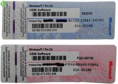 COA License Sticker Windows 7 KEY STICKER Activated by Internet Online