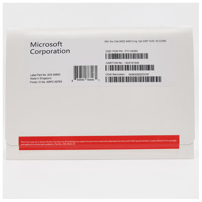 Microsoft Windows Server OEM Operating System , Microsoft Windows Server 2022 Datacenter License