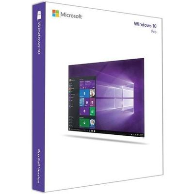 Microsoft Windows 10 Pro 64-Bit OEM Software DVD And Key Sticker Enterprise Version