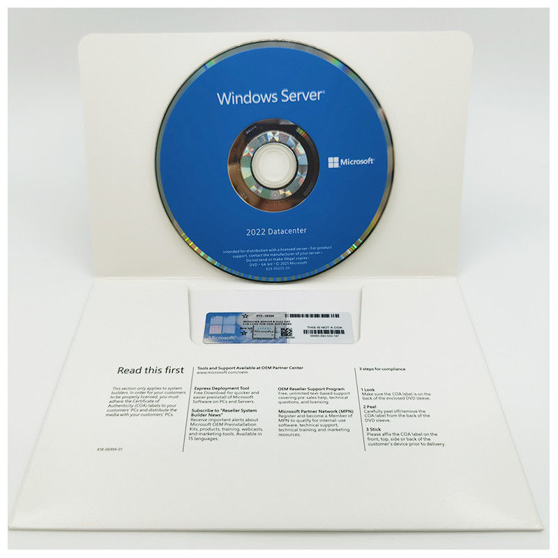 Microsoft Windows Server OEM Operating System , Microsoft Windows Server 2022 Datacenter License