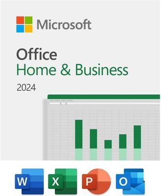 Microsoft Office Home & Business 2024: Εναδιάρκεια άδεια ζωής, συμβατό με τα Windows 10/11 και MacOS