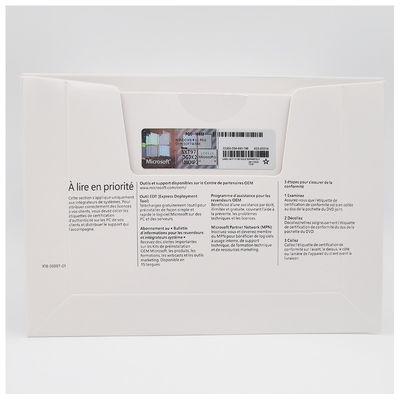 Windows 11 Pro OEM DVD (Γαλλικά) Αυθεντικό Πακέτο Άδειας Χρήσης System Builder 64-Bit της Microsoft