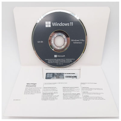 Πρωτότυπο Windows 11 Pro OEM DVD Γερμανική έκδοση 64-bit Άδεια κατασκευαστή συστήματος για επιχειρήσεις