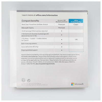 Microsoft Office 2021 Pro Plus Άδειας Διάρκειας Ζωής με Δεσμευμένο Λογαριασμό για Windows PC