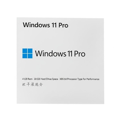 Windows 11 Pro OEM 4 GB Ram 20 GB Χώρος Σκληρού Δίσκου Επεξεργαστής X86 64 για Απόδοση