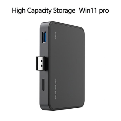 Υψηλής χωρητικότητας αποθήκευση Win11 pro κουτί USB με 16 GB χώρο σκληρού δίσκου και 64 GB ή μεγαλύτερη συσκευή αποθήκευσης