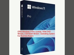 OEM Windows 11 Pro License, OEM έκδοση DVD, έκδοση λιανικής πώλησης USB λειτουργικό σύστημα για επιχειρηματίες