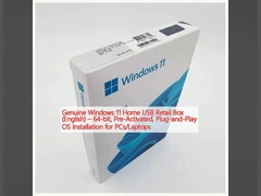 Πρωτότυπο Windows 11 Home USB Retail Box (Αγγλικά) ¢ 64-bit, προενεργοποιημένο, Plug-and-Play εγκατάσταση λειτουργικού συστήματος για PC/Λάπτοπ