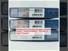 Windows 11 Pro USB Retail (Αγγλικά) - Αληθινή άδεια, άμεση εγκατάσταση, υποστήριξη BitLocker & Hyper-V