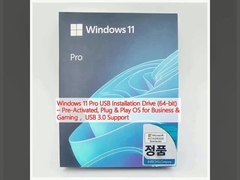 Windows 11 Pro USB Installation Drive (64-bit) Προενεργοποιημένο, Plug & Play λειτουργικό σύστημα για επιχειρήσεις και παιχνίδια, Υποστήριξη USB 3.0
