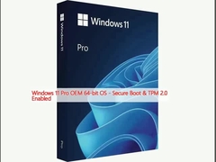 Windows 11 Pro OEM 64-bit λειτουργικό σύστημα - Ασφαλής εκκίνηση & TPM 2.0 ενεργοποιημένο
