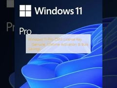 Windows 11 Pro OEM κλειδί άδειας,Αληθινή, Δια βίου ενεργοποίηση & χύδην εξοικονόμηση
