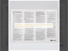 Windows 11 Pro OEM DVD (Γερμανικά) Αυθεντική άδεια κατασκευής 64-bit συστήματος Microsoft
